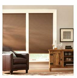 Assorted Size HDC Mocha 9/16 in Blackout Cordless Cellular S