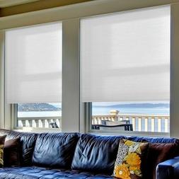 Cut-to-Width Cordless Light-Filtering Cellular Shade White 1