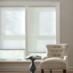 Snow Drift 9/16 in. Cordless Light Filtering Cellular Shade 