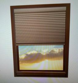 Set of 2 Linen Avenue Custom Cordless 39 W x 48 H Harvest Ce