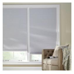 Shadow White 9/16 in. Blackout Cordless Cellular Shade - 72 