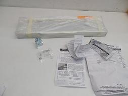 27-3/4" X 57-1/8" -- White