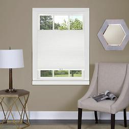 Top Down-Bottom Up Cordless Honeycomb Cellular Shade White