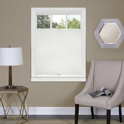 White Cordless Cellular Top-Down Bottom Up Honeycomb Pleated